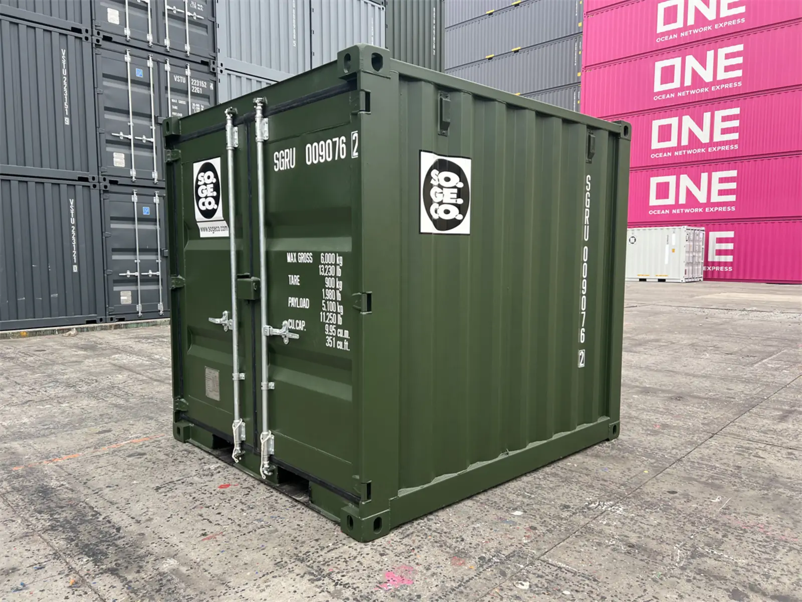 8ft Minibox Container