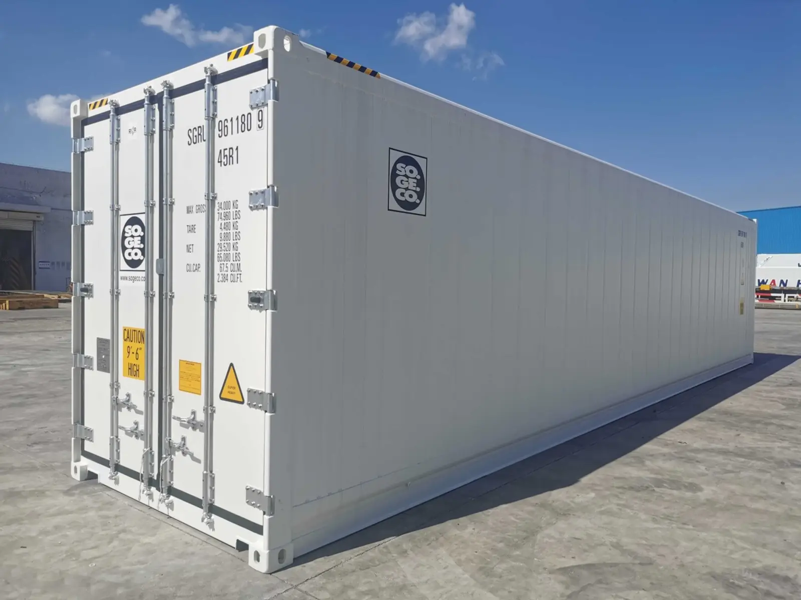 40-Fuß Reefer Container